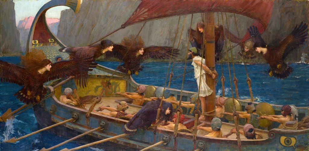 John William Waterhouse - Ulysses and the Sirens
