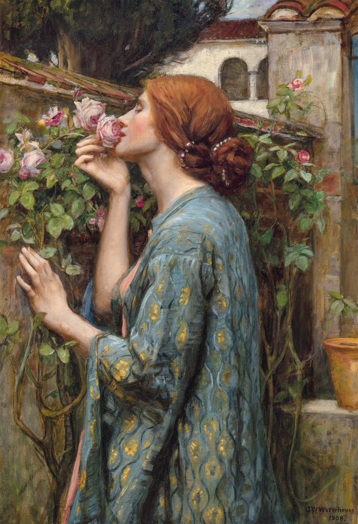 John William Waterhouse - The Soul of the Rose